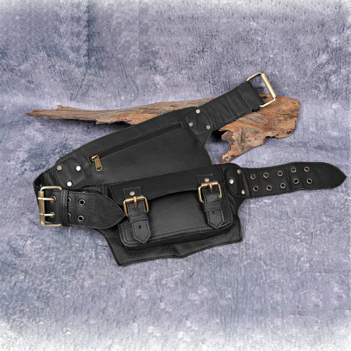 Daily Leisure Leather Waist Pack